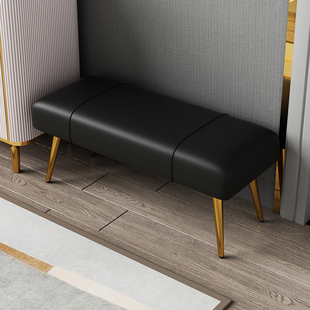 轻奢入户换鞋 店沙发凳试衣间凳子 凳家用门口床尾凳卧室长条凳服装