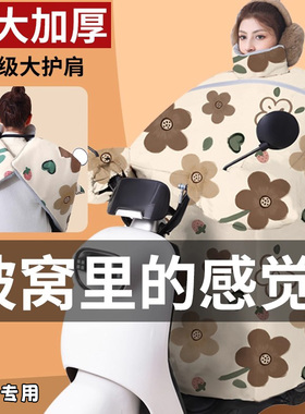 适用于九号f/mzmix/m95cm85c电动车挡风被冬2026新防寒加绒加大