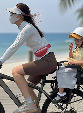 适用于迪卡侬100st50/EXPL50山地自行车后座儿童座椅后置宝宝座椅