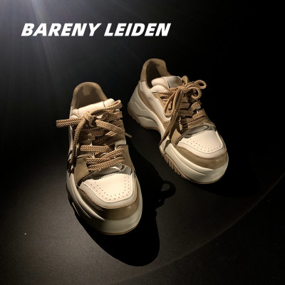 BARNEY LEIDEN  巨好穿！杨超越鞠婧祎同款厚底面包鞋 休闲板鞋