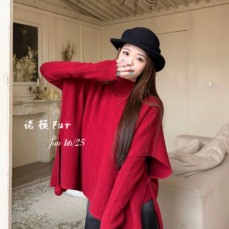 诺顿-内搭打底针织衫+毛球斗篷披风披风套装(不含胸针)Z-BBM4099,孕妇装/孕产妇用品/营养,连衣裙,淘宝优惠券,粉丝福利购,淘宝优惠卷