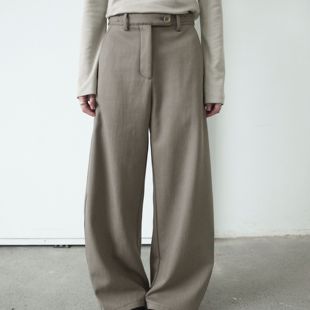 FN-款老钱雅痞风天丝棉料加厚绒保暖百搭微弯刀休闲裤LA506403583