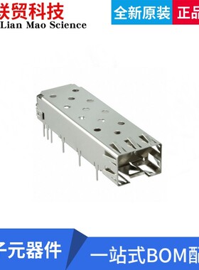 全新原装 SFPC-SL   位置 SFP 机架 连接器 焊接 通孔，直角