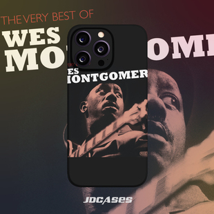 Wes Montgomery爵士吉他 17promax手机壳小众菲林壳防摔苹果16全包软壳安卓
