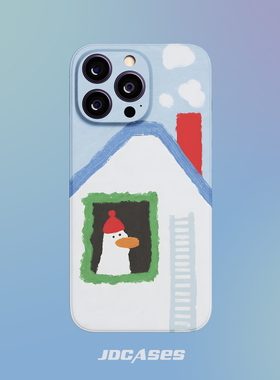 小红帽鸭子 iphone16promax手机壳小众菲林壳防摔苹果17全包软壳安卓