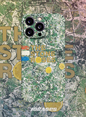 石玫瑰乐队stone roses iphone15promax手机壳小众菲林壳防摔全包软壳安卓