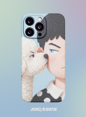 狗狗的眼神 iphone16promax手机壳小众菲林壳防摔苹果17全包软壳安卓