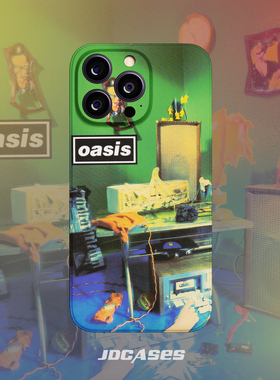 绿洲乐队oasis英伦摇滚音乐节周边 iphone15promax全包软壳菲林手机壳安卓