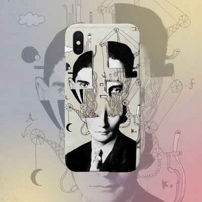 卡夫卡 文学 iphone15promax全包软壳半包硬壳菲林手机壳安卓