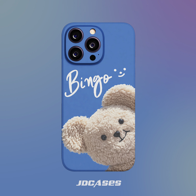 开心小熊 iphone16promax手机壳小众菲林壳防摔苹果17全包软壳安卓