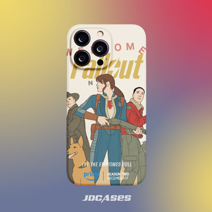 辐射美剧 iphone17promax全包软壳硬壳菲林手机壳安卓苹果17防摔