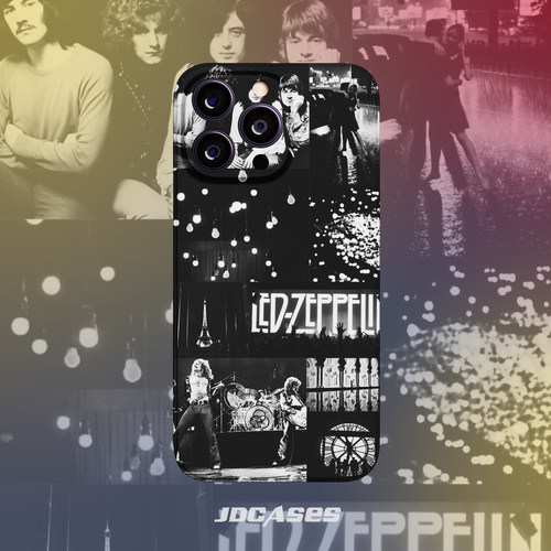 齐柏林飞艇Led Zeppelin 17promax手机壳原创小众菲林壳防摔全包软壳安卓