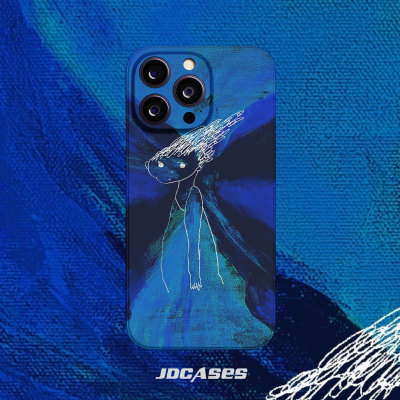 Glowing ghost盯鞋shoegaze 18promax全包软壳菲林硬壳防摔苹果17安卓手机壳