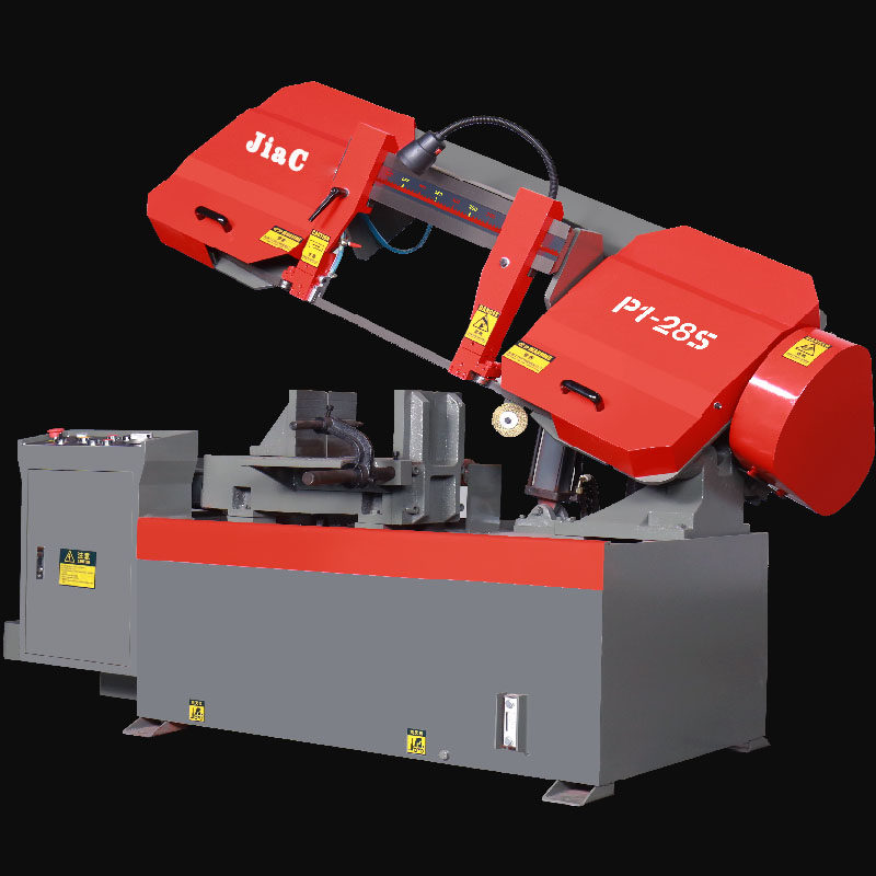 卧式半自动金属带锯床4028切圆钢剪刀式带据机工业式切割中间下料