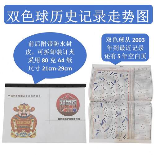双色球历史记录走势图