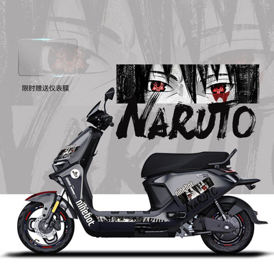 适用于九号电动车远航家M95c+85贴纸拉花显示屏贴膜防刮划痕遮挡