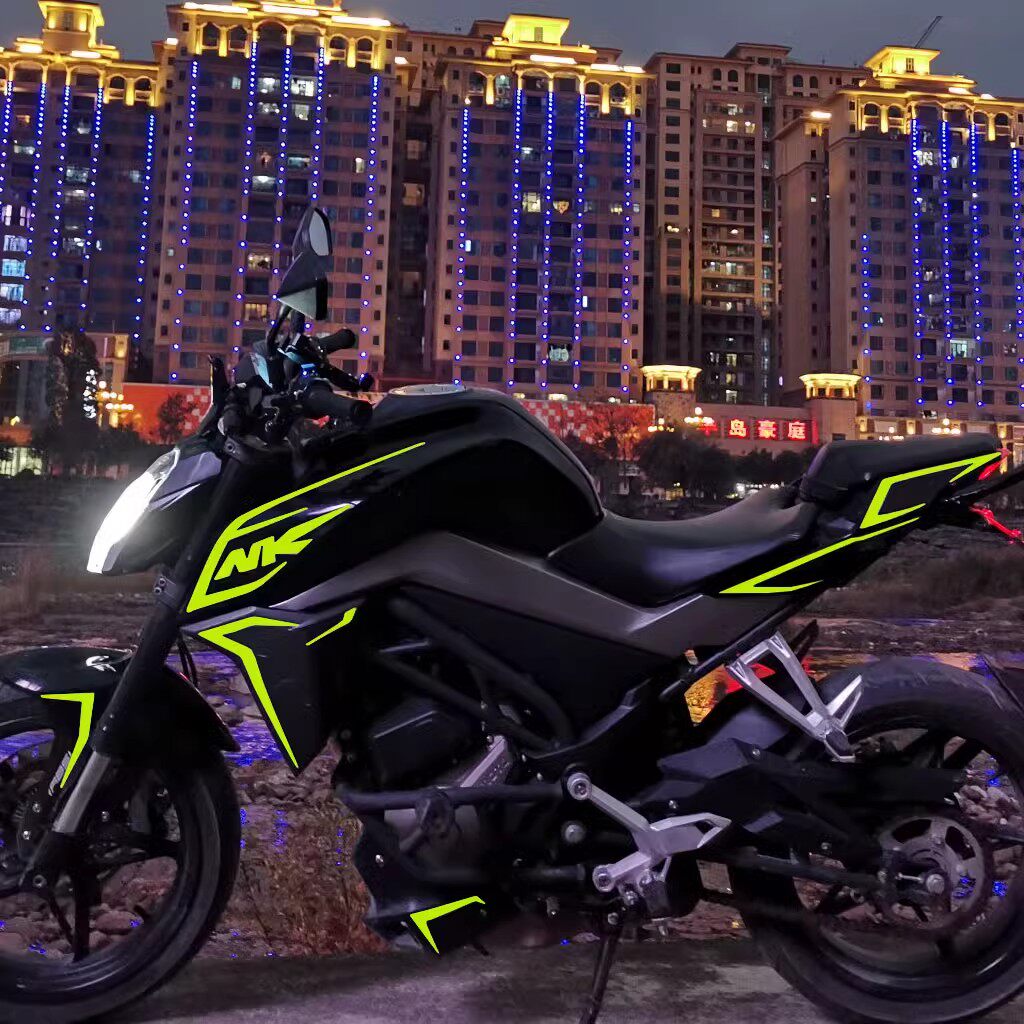 适用春风摩托车250NK车身贴花改装个性拉花贴纸防水贴膜