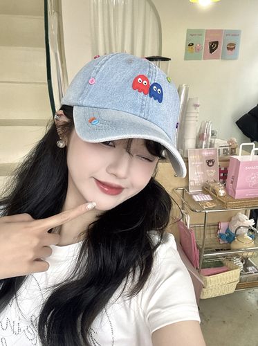 奈里nicein棒球帽可爱甜美四季