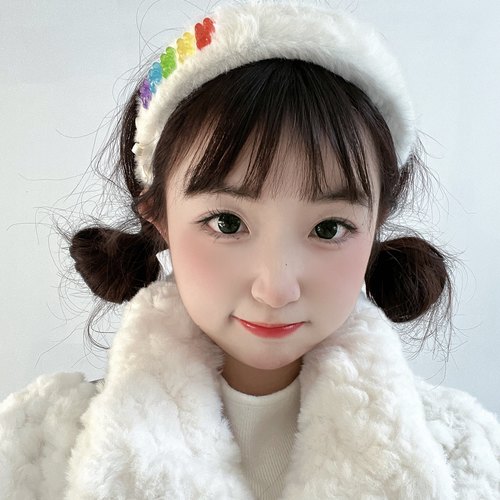 蝴蝶结发箍毛绒小熊软糖甜美