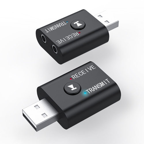 USB5.0蓝牙音乐发射器接收器二合一电视蓝牙发射器音箱蓝牙接收器