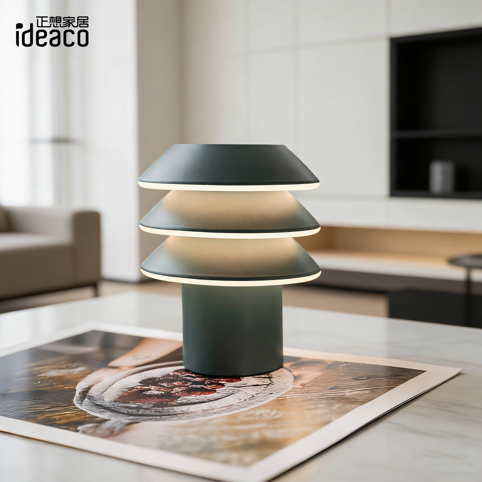 ideaco触摸控制光影再造氛围台灯夜灯DIY造型便携蘑菇灯生日礼物,家装灯饰光源,氛围灯,淘宝优惠券,粉丝福利购,淘宝优惠卷