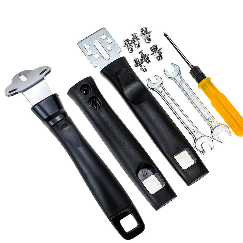 加厚炒锅通用锅把手手柄配件单孔防烫电木炒菜锅具电磁炉锅柄