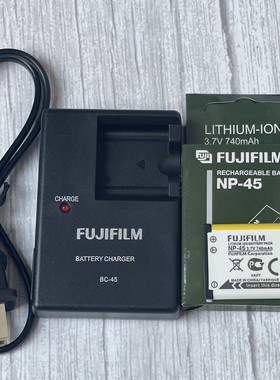 富士JV310 JV250 JV100 JZ305 JZ200 JZ110 相机NP-45电池+充电器