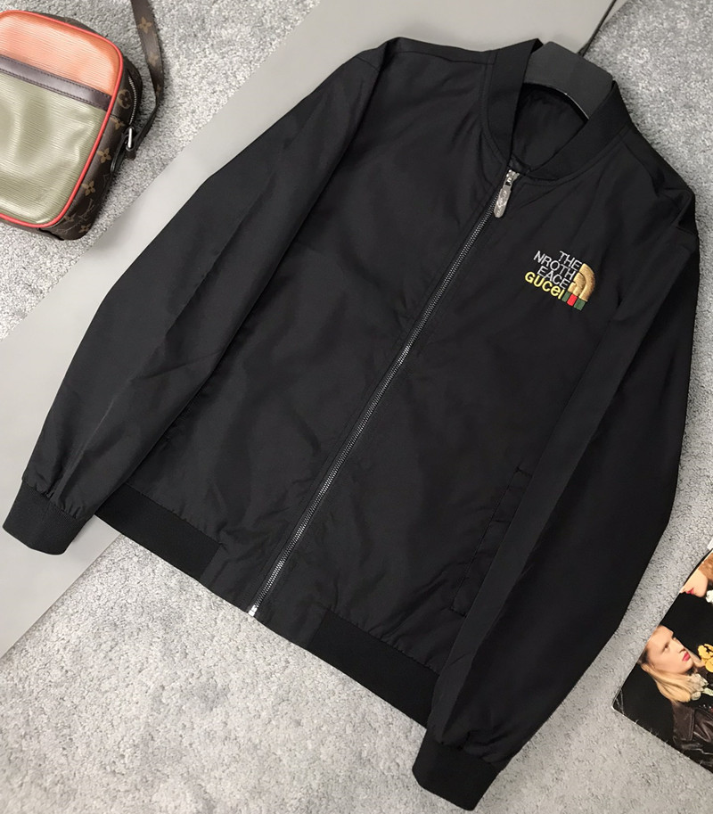 春秋季新款潮牌圆领字母刺绣高品质夹克男士时尚潮流休闲棒球服