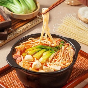 网红米线355g香辣砂锅袋装 营养煮食米线麻辣烫口味