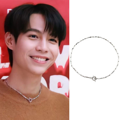 FirstKhaotung一仔同款OT扣项链