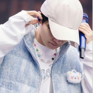 周深同款卡通毛绒小白熊公仔胸针饰品装饰配件衣服包包别针小玩偶