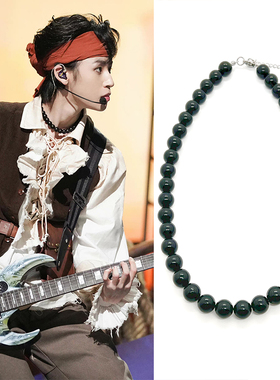 AC小鬼王琳凯同款贝珠情侣百搭项链