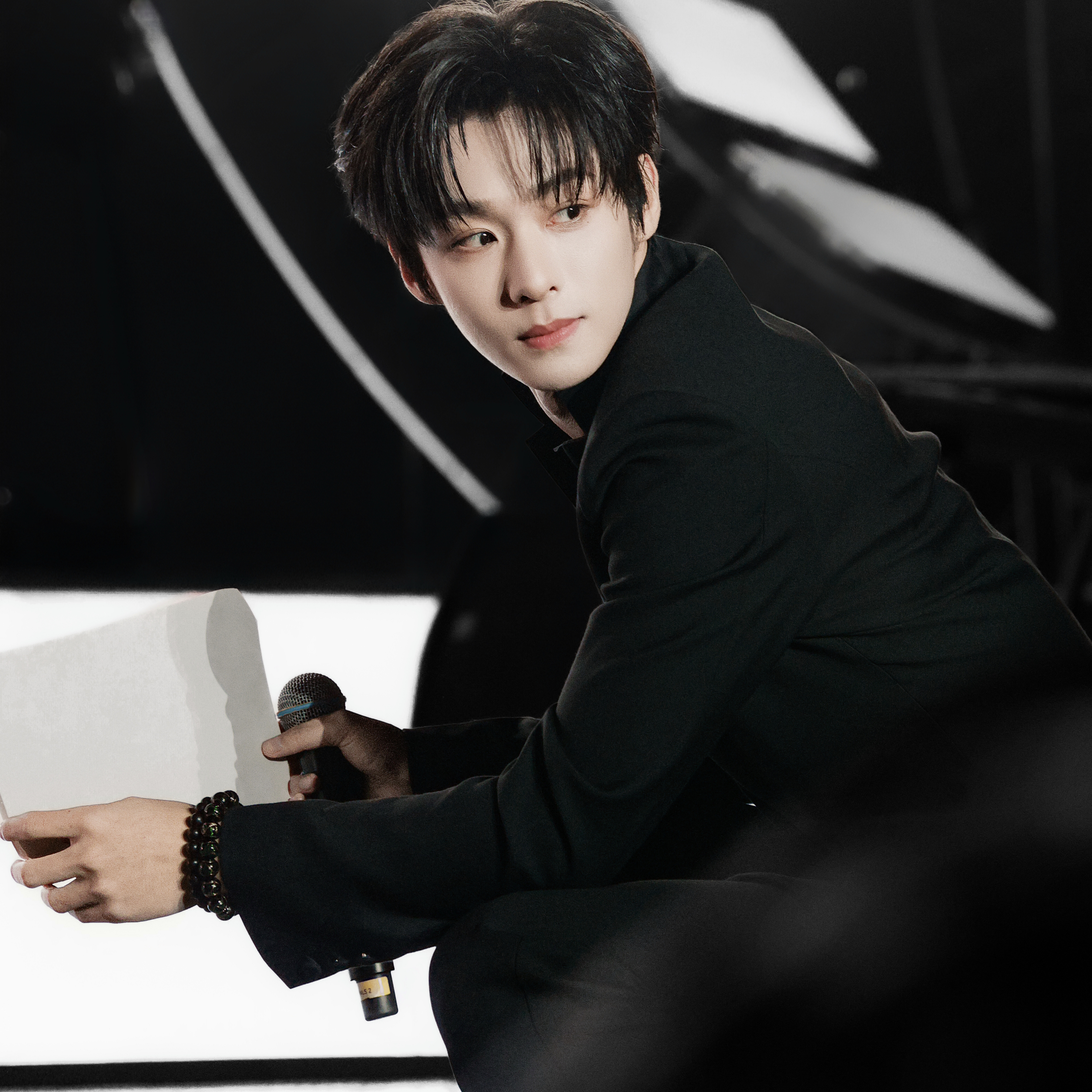 程相 张起灵同款黑耀石玛瑙手链手串环吴邪私家笔记徐振轩梦想成