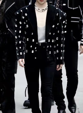 周震南黑白珍珠项链