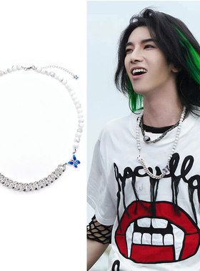 花花华晨宇海口火星演唱会项链