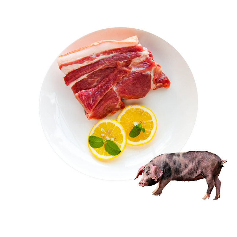 膳博士草乡花猪带皮前腿肉400g冷冻新鲜夹心肉前尖土猪肉糜馅原料