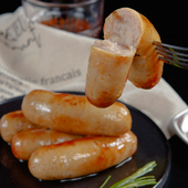 膳博士黑猪肉火山石烤肠纯香可口儿童脆皮爆汁肉肠香肠地道热狗肠