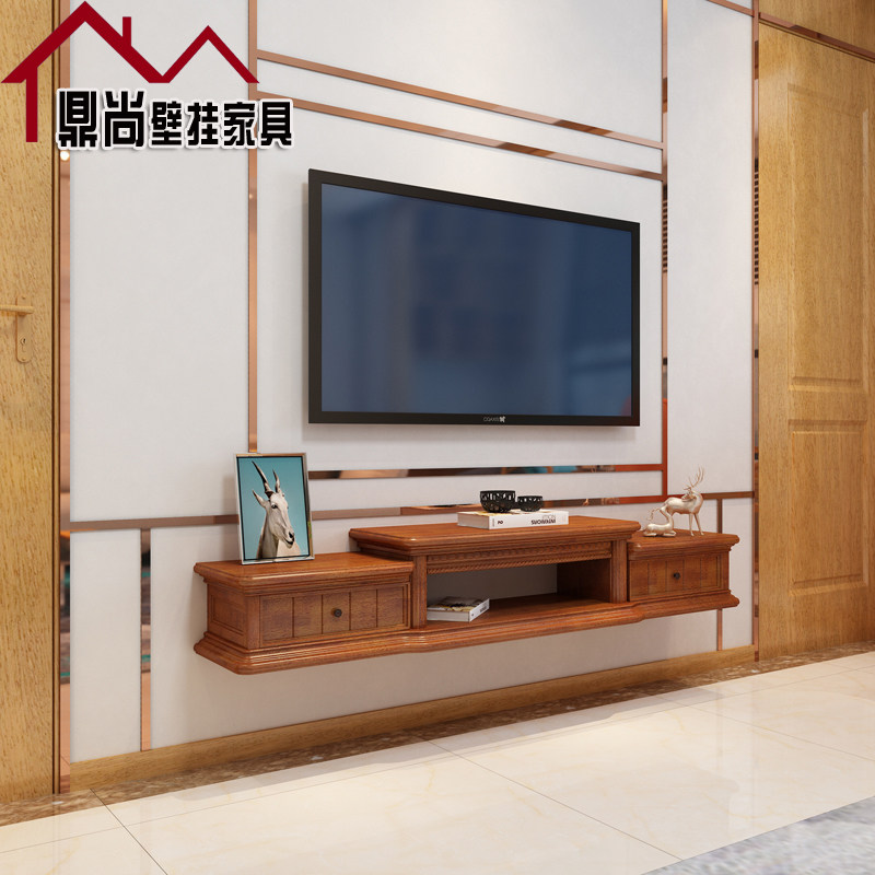 实木北欧客厅背景墙柜壁挂电视柜创意机顶盒置物架简约小户型隔板|ruв категории жилой мебели, кабинет, телевизионный шкаф - от Buy2taobao.com для оказания профессиональной услуги покупки агента Taobao