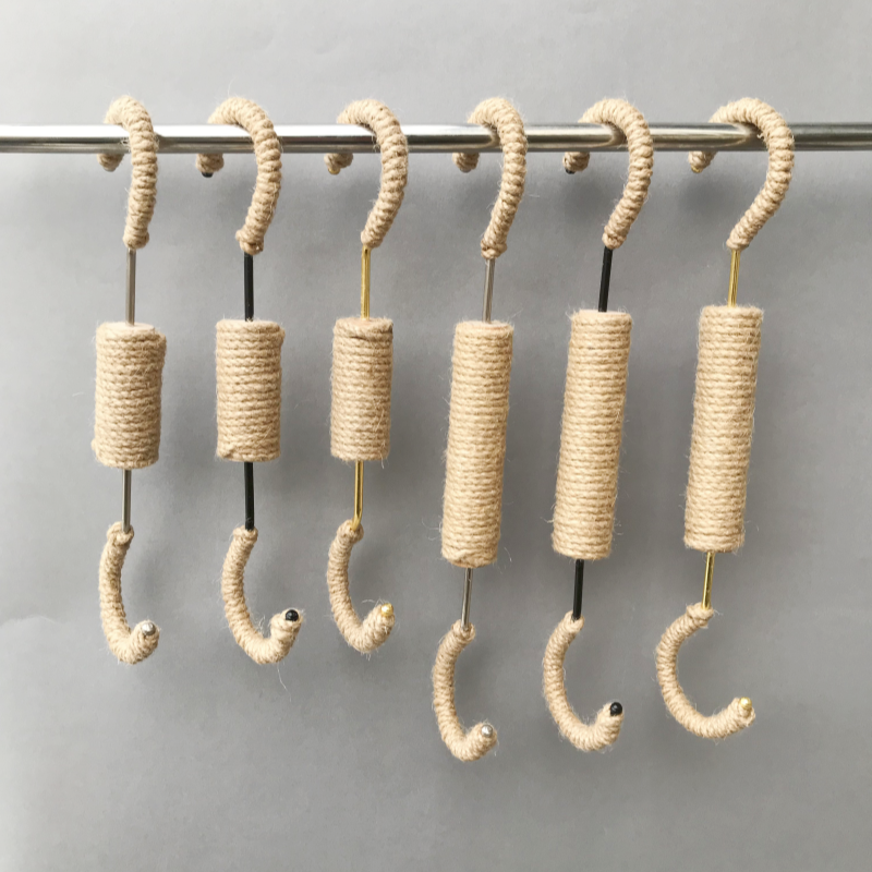麻绳挂钩裤钩服装店S钩挂钩金色S型挂钩女装店挂衣服S勾挂衣钩,商业/办公家具,挂钩,淘宝优惠券,粉丝福利购,淘宝优惠卷