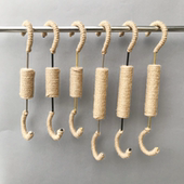 店S钩挂钩金色S型挂钩女装 麻绳挂钩裤 钩服装 店挂衣服S勾挂衣钩