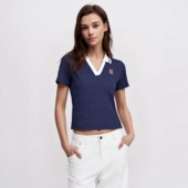 V领T恤IB0773 短款 IB0770 POLO衫 Nike耐克网球服女26澳网运动短裤