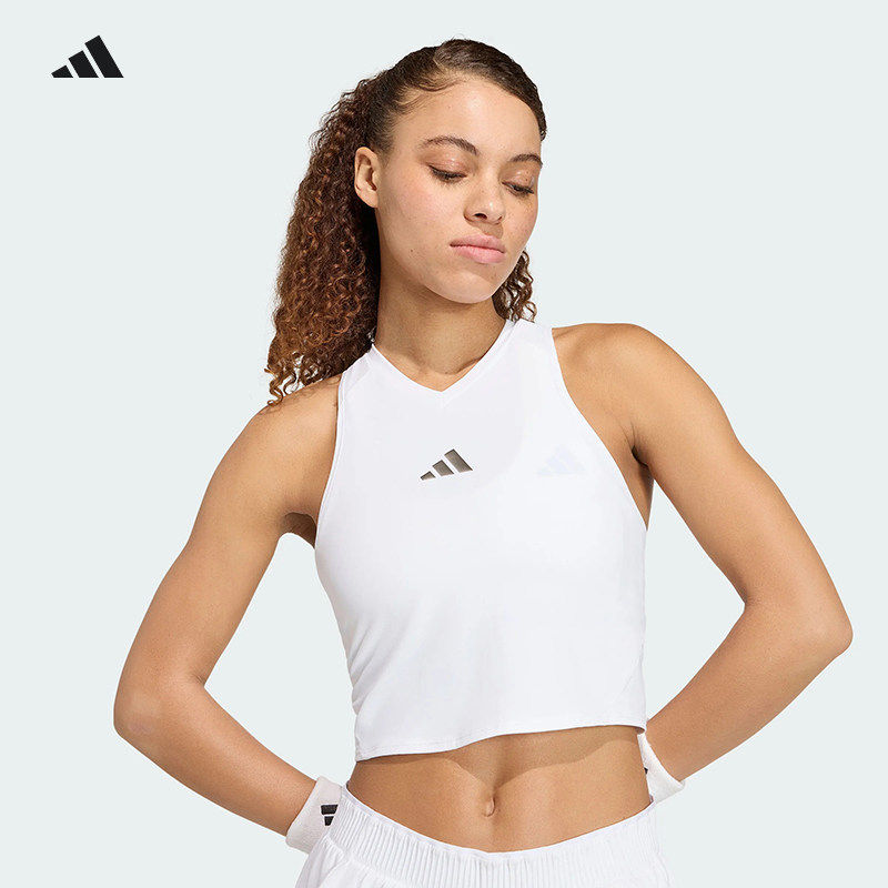 Adidas阿迪达斯网球服王欣瑜26年温网同款运动背心上衣KH1113