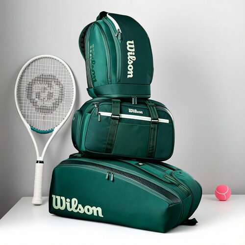 Wilson威尔胜网球包BLADE V10系列DUFFEL双肩包背包9支装包大容量