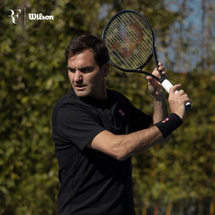 Wilson威尔胜RF01系列费德勒小黑拍比赛训练全碳素专业网球拍