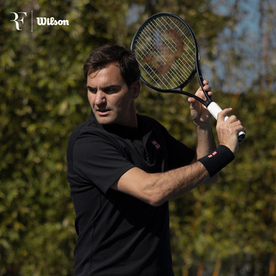 Wilson威尔胜RF01系列费德勒小黑拍比赛训练全碳素专业网球拍