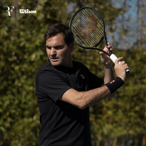 Wilson威尔胜RF01系列费德勒小黑拍比赛训练全碳素专业网球拍