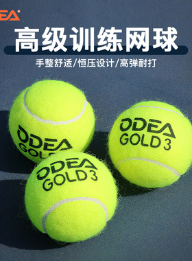 欧帝尔初学进阶高级网球Gold专业训练球耐打DD2DD3高弹俱乐部网球