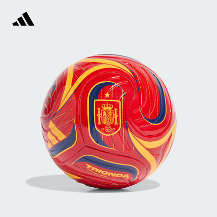 西班牙队休闲文化迷你收藏款足球新款adidas阿迪达斯正品JY0257