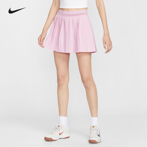 Nike耐克网球服女子澳网新款网球裙宽腰运动短裙百褶裙子FZ6513