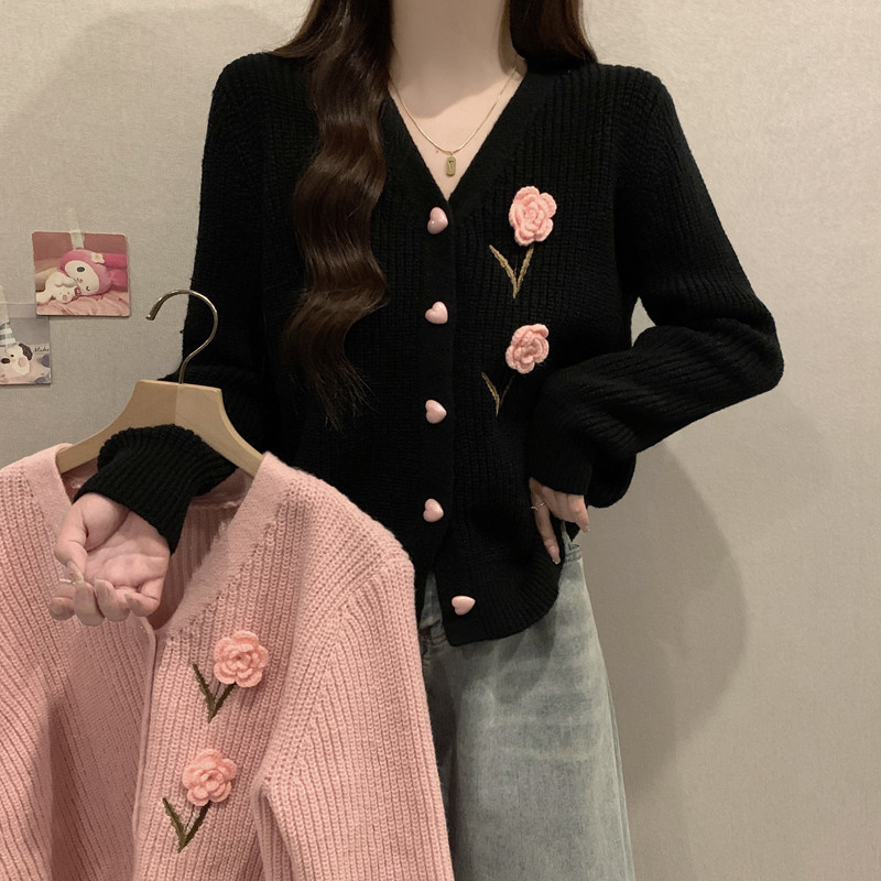 实拍2025年大码女装秋冬新款针织小外套胖妹妹减龄毛衣学院风毛衣,女装/女士精品,大码内搭,淘宝优惠券,粉丝福利购,淘宝优惠卷